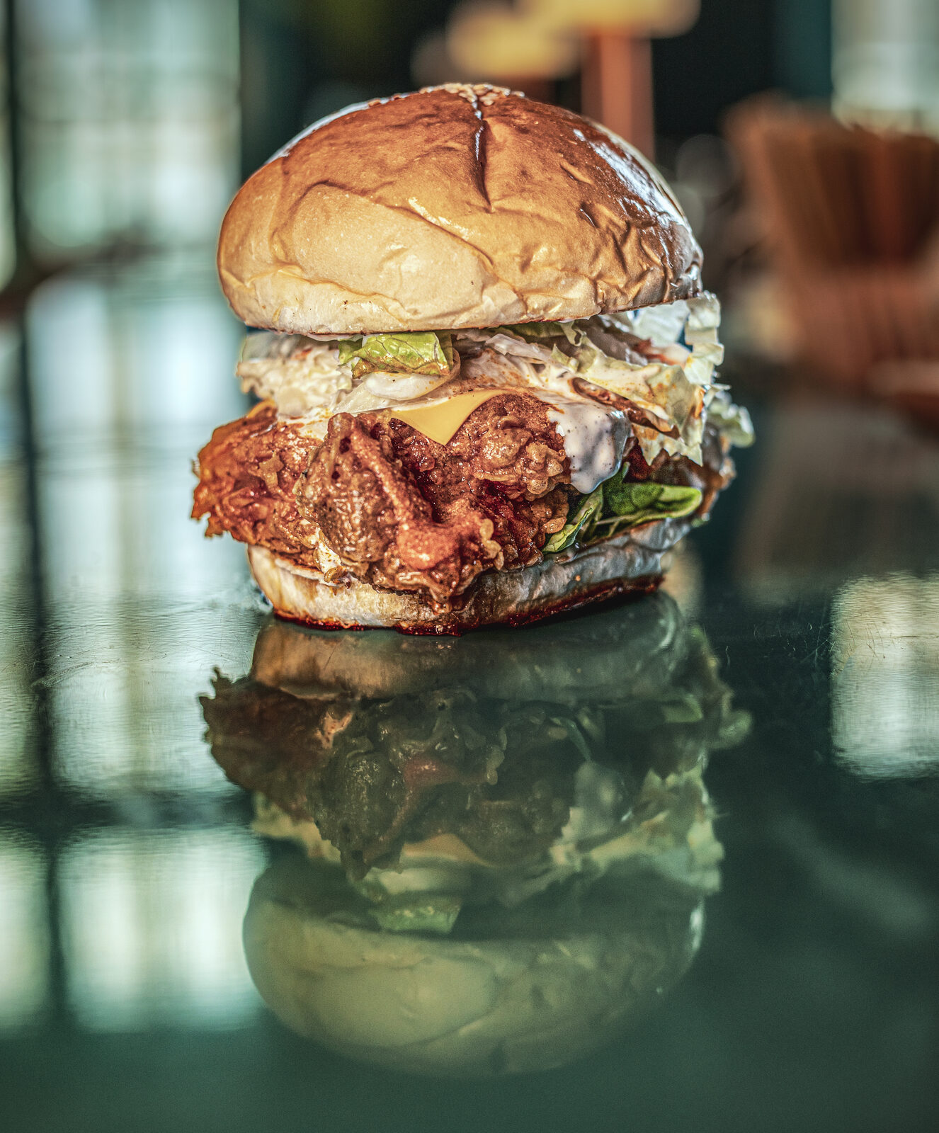 Fried Chicken Burger