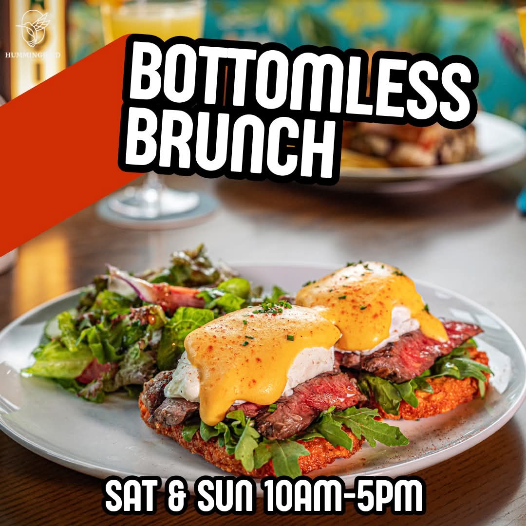 Bottomless Brunch tại Hummingbird Hà Nội: brunch cuối tuần và đồ uống không giới hạn trong 2,5 giờ.